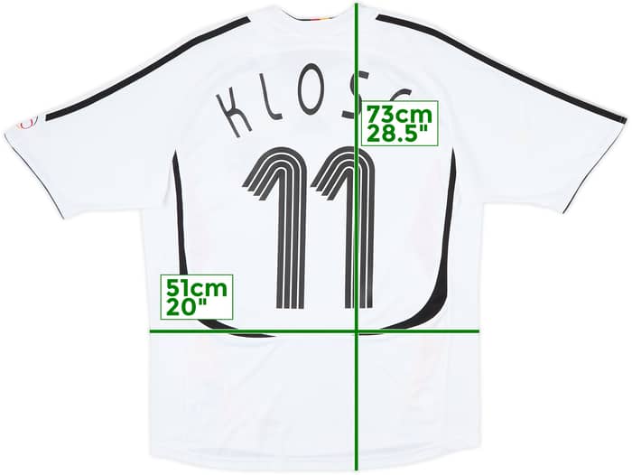 2005-07 Germany Home Shirt Klose #11 - 8/10 - (XL.Boys)