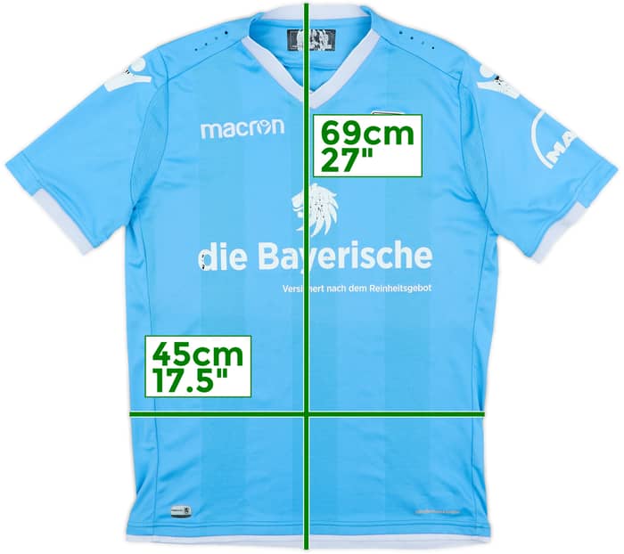 2017-18 1860 Munich Home Shirt - 5/10 - (S)