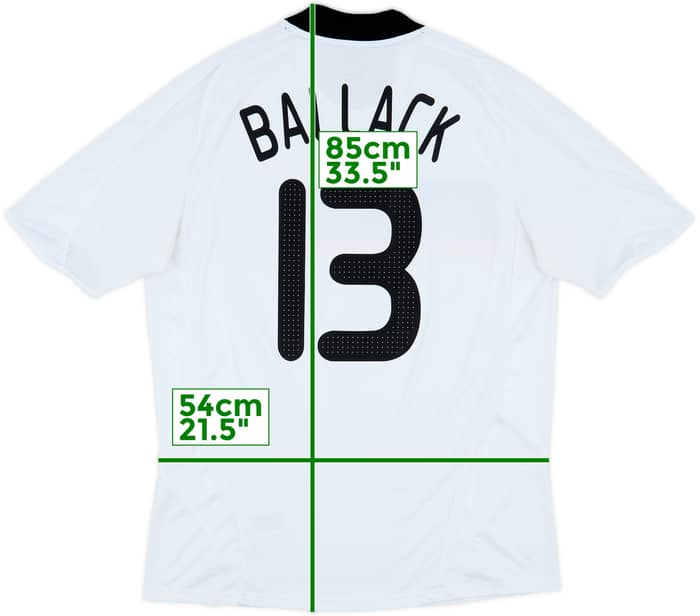 2008-09 Germany Home Shirt Ballack #13 - 7/10 - (L)