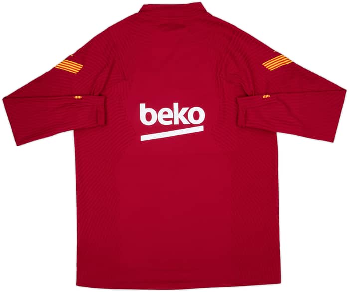 2020-21 Barcelona Nike Vaporknit 1/4 Zip Drill Top - 8/10 - (XXL)