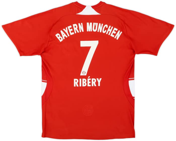 2007-08 Bayern Munich Home Shirt Ribery #7 - 6/10 - (L.Boys)