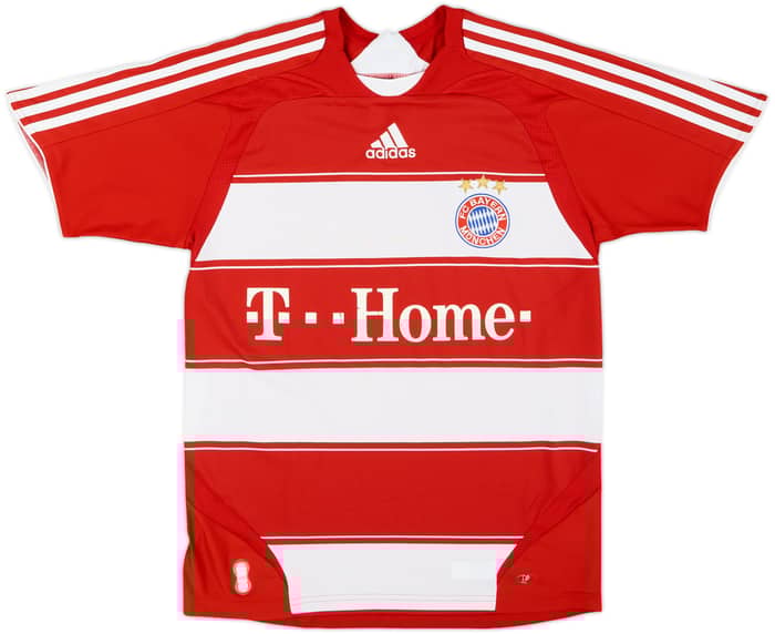 2007-08 Bayern Munich Home Shirt Ribery #7 - 6/10 - (L.Boys)