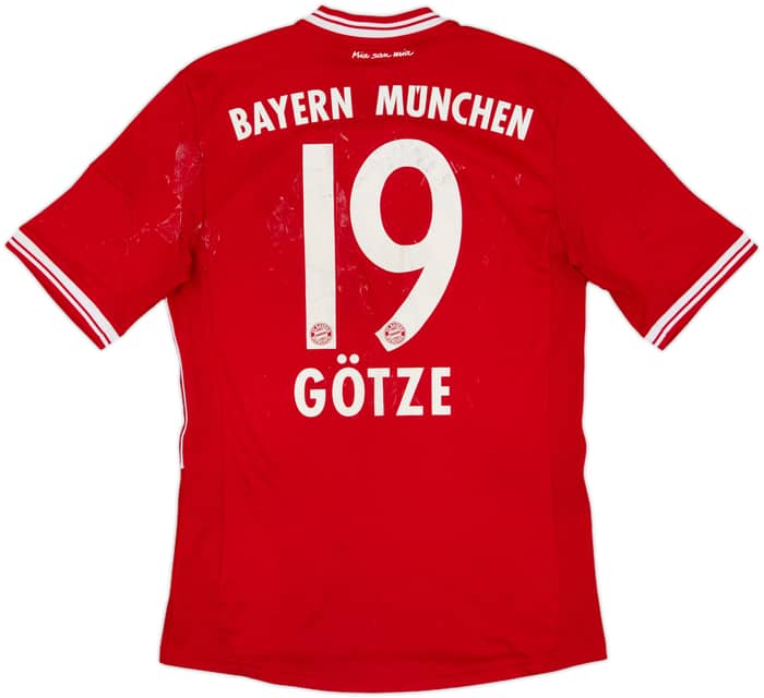 2013-14 Bayern Munich Home Shirt Gotze #19 - 5/10 - (S)
