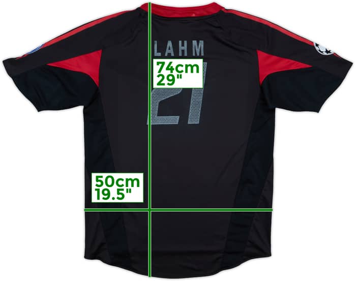 2004-05 Bayern Munich Third Shirt Lahm #21 - 4/10 - (XL.Boys)