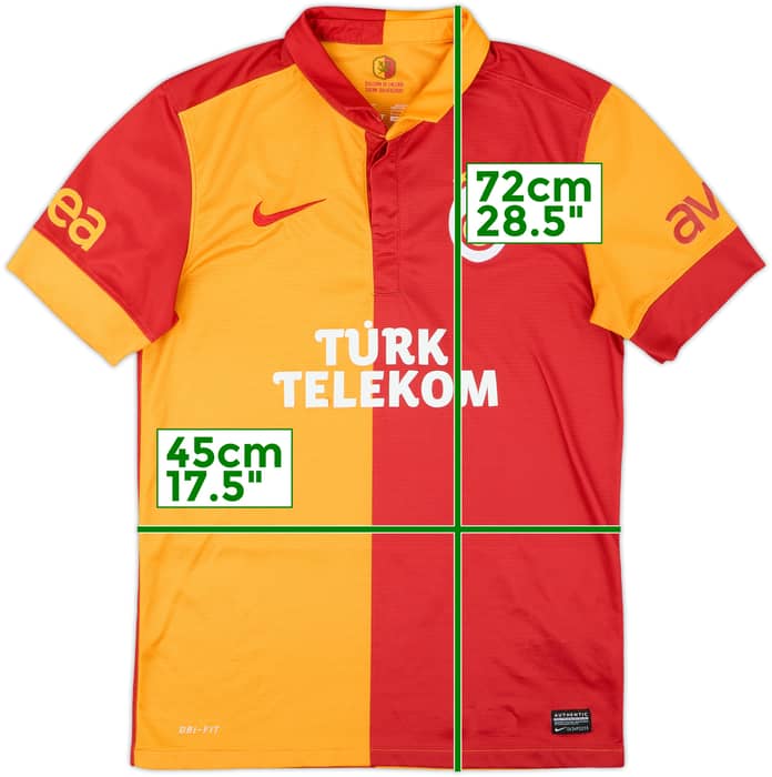 2012-13 Galatasaray Home Shirt - 4/10 - (S)