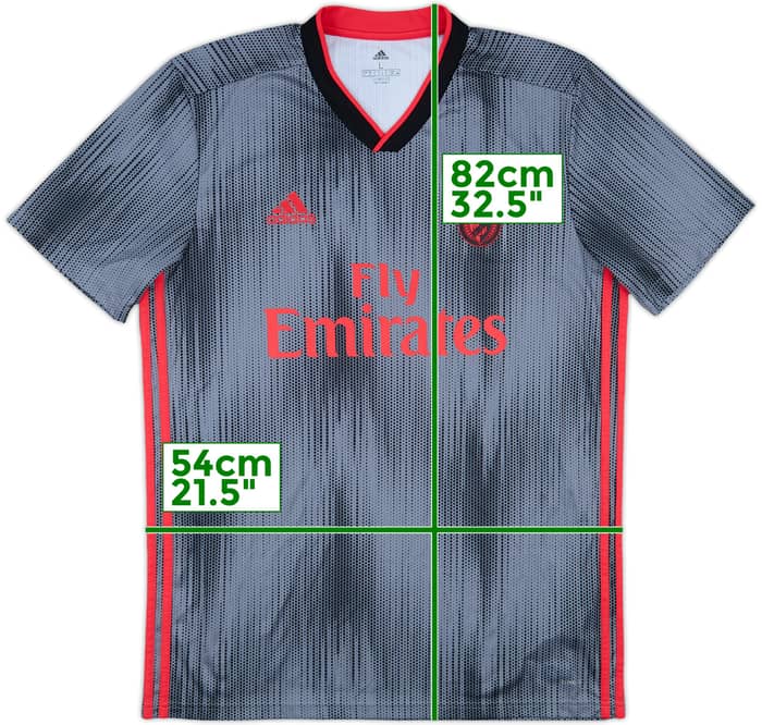 2019-20 Benfica Away Shirt - 10/10 - (L)