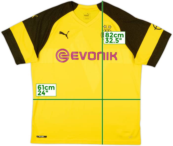 2018-19 Borussia Dortmund Home Shirt - 8/10 - (XXL)