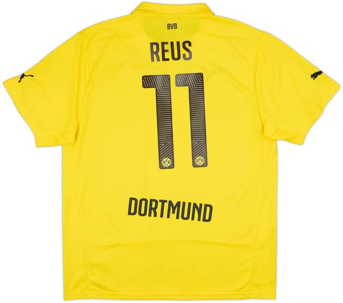 2014-15 Dortmund CL Home Shirt Reus #11 - 6/10 - (XL)