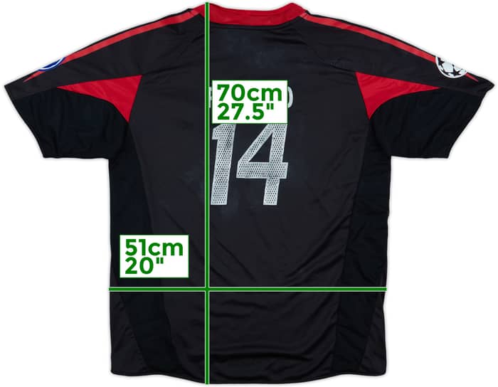 2004-05 Bayern Munich Third Shirt Pizarro #14 - 5/10 - (XL.Boys)