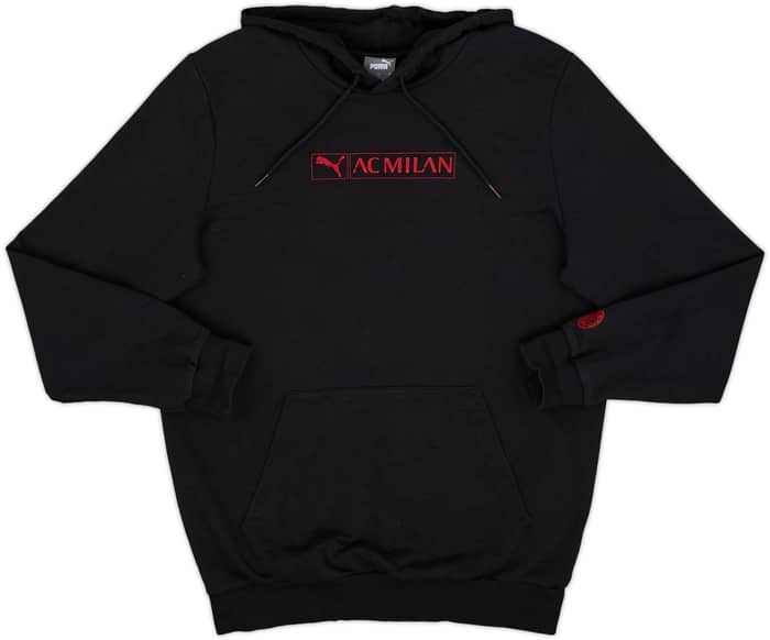 2022-23 AC Milan Puma Hooded Sweat Top - 7/10 - (M)