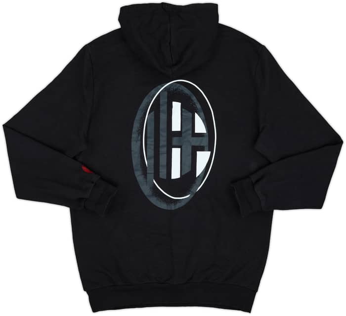 2022-23 AC Milan Puma Hooded Sweat Top - 7/10 - (M)