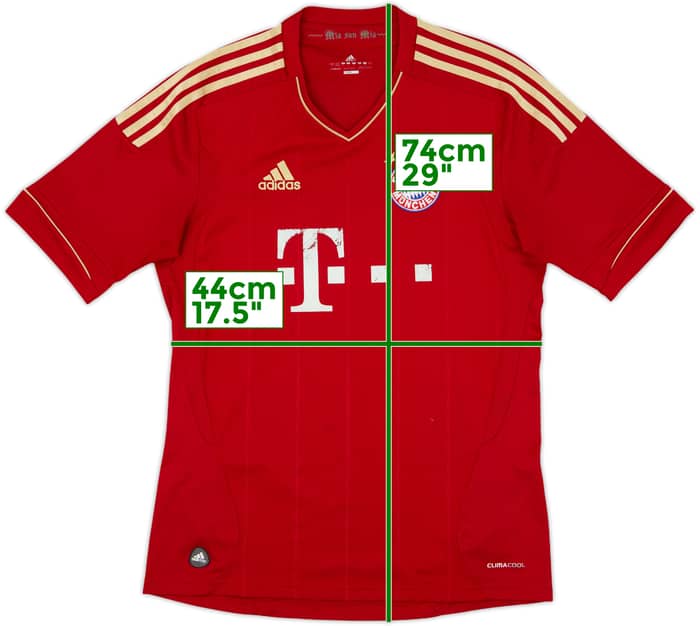 2012-13 Bayern Munich Home Shirt - 4/10 - (S)