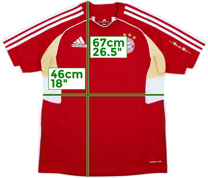 2011-12 Bayern Munich adidas Training Shirt - 7/10 - (L.Boys)