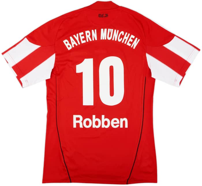 2010-11 Bayern Munich Home Shirt Robben #10 - 6/10 - (S)