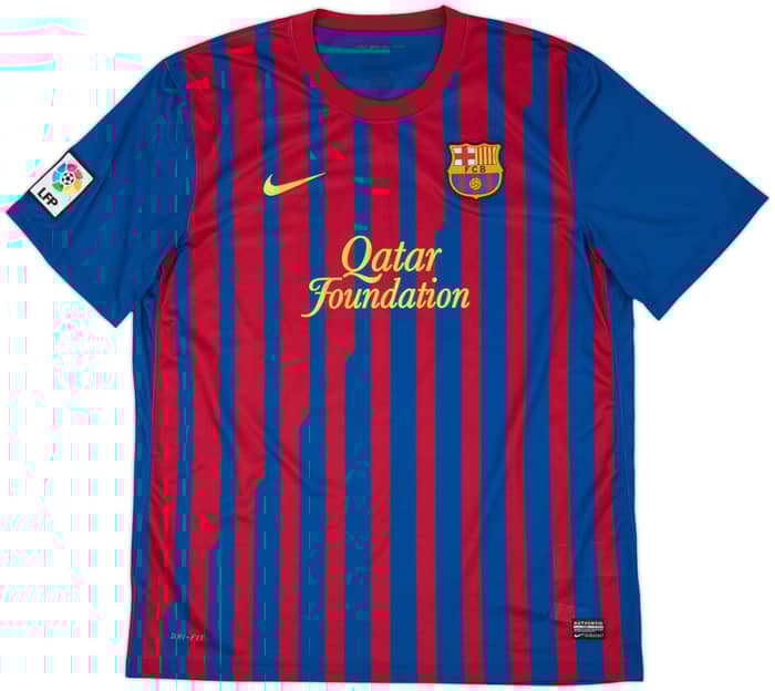 2011-12 Barcelona Home Shirt A.Iniesta #8 - 8/10 - (XL)