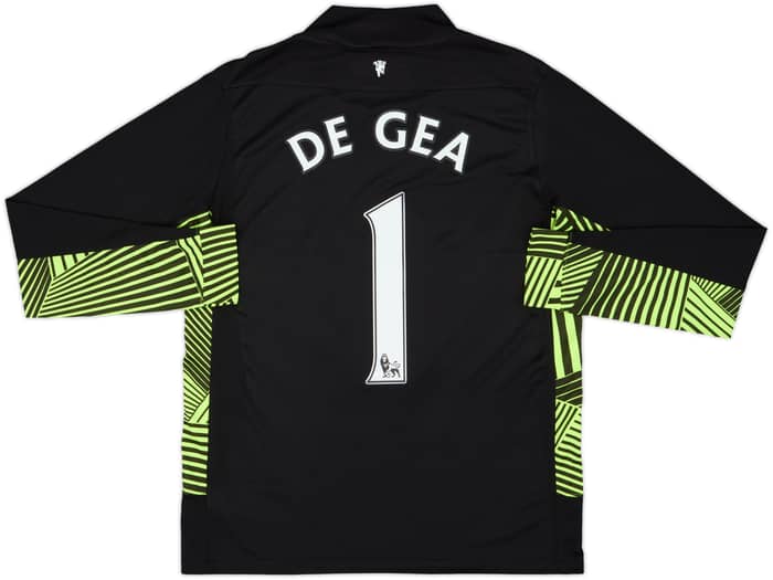 2011-12 Manchester United GK Shirt De Gea #1 - 10/10 - (XL.Boys)