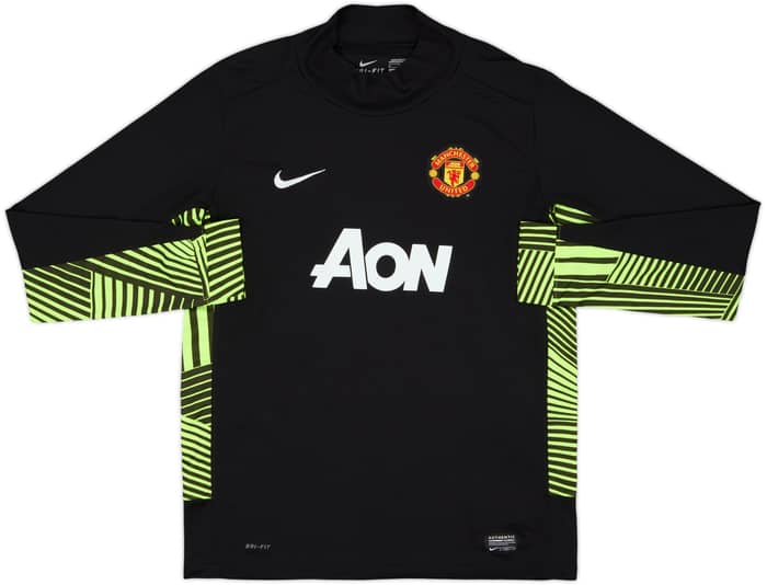 2011-12 Manchester United GK Shirt De Gea #1 - 10/10 - (XL.Boys)