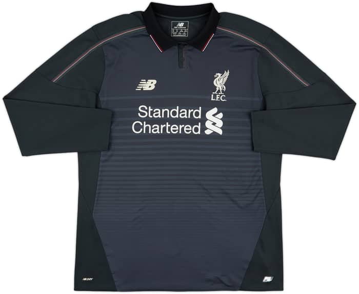 2015-16 Liverpool Third L/S Shirt Firmino #11 - 9/10 - (XL)