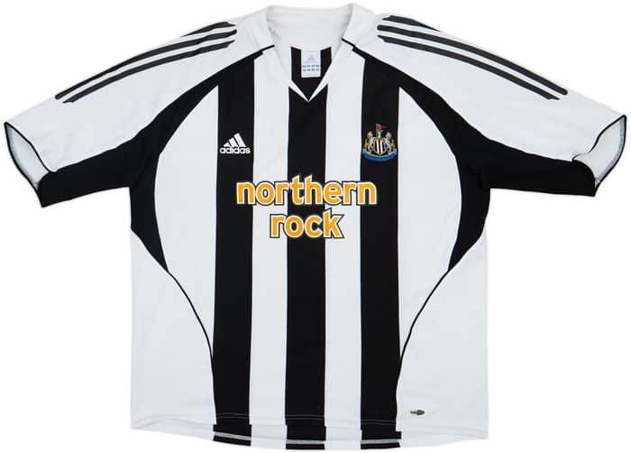 2005-07 Newcastle Home Shirt Shearer #9 - 5/10 - (XL)