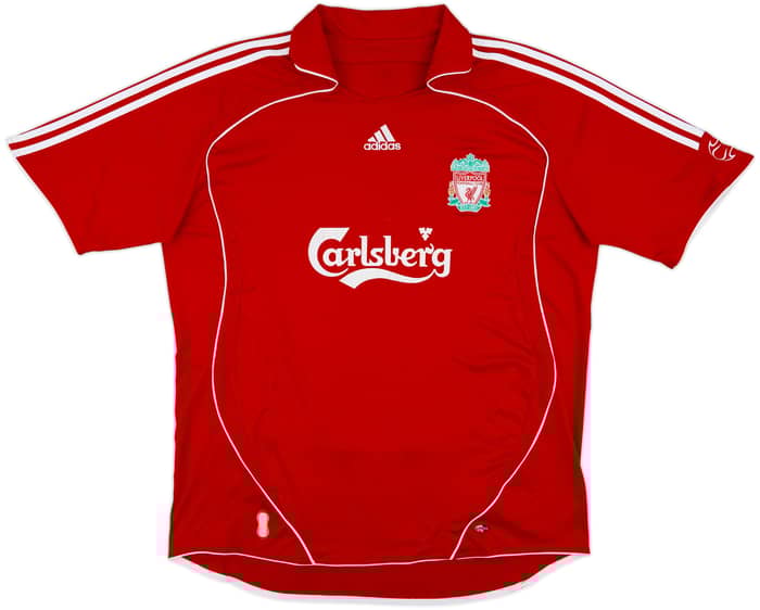 2006-08 Liverpool Home Shirt Alonso #14 - 6/10 - (XXL)