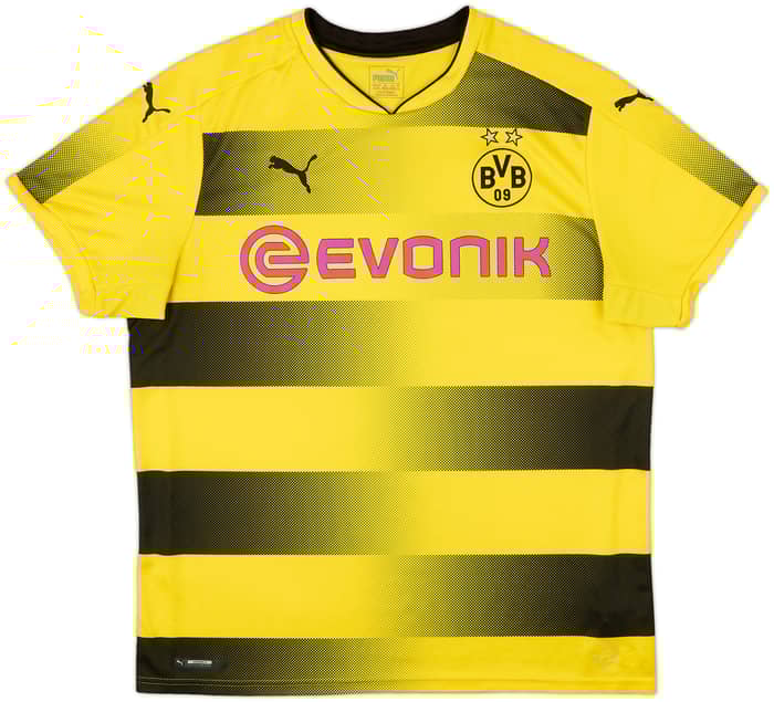 2017-18 Borussia Dortmund Home Shirt - 8/10 - (XL)
