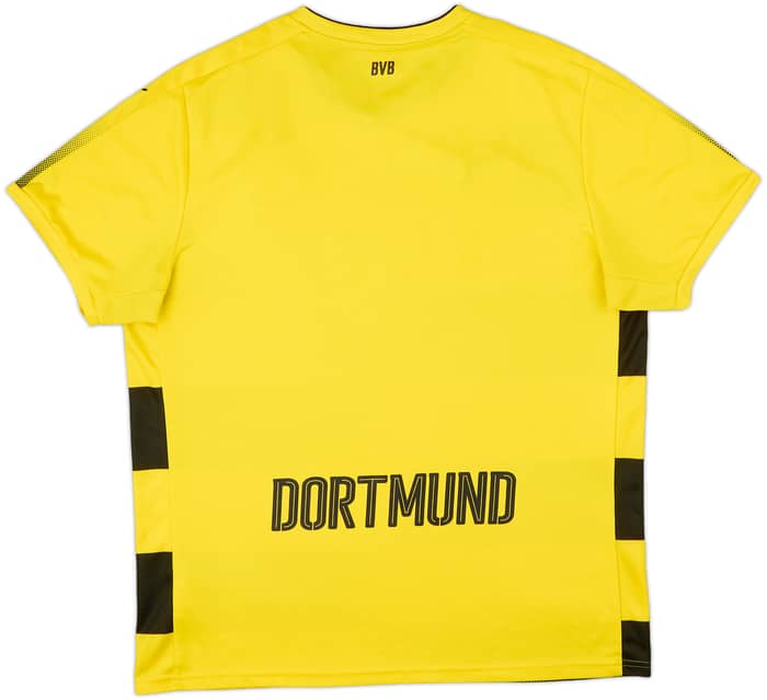 2017-18 Borussia Dortmund Home Shirt - 8/10 - (XL)