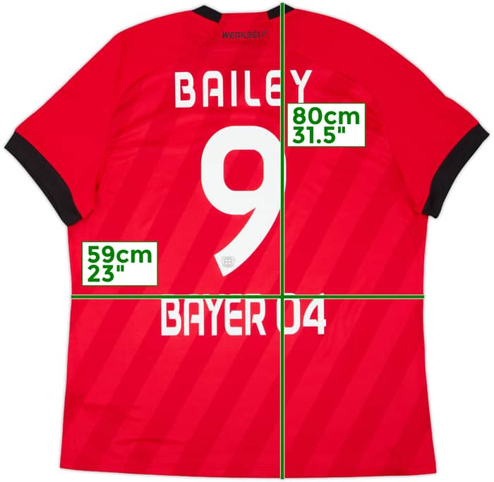 2019-20 Bayer Leverkusen Home Shirt Bailey #9 - 10/10 - (XXL)