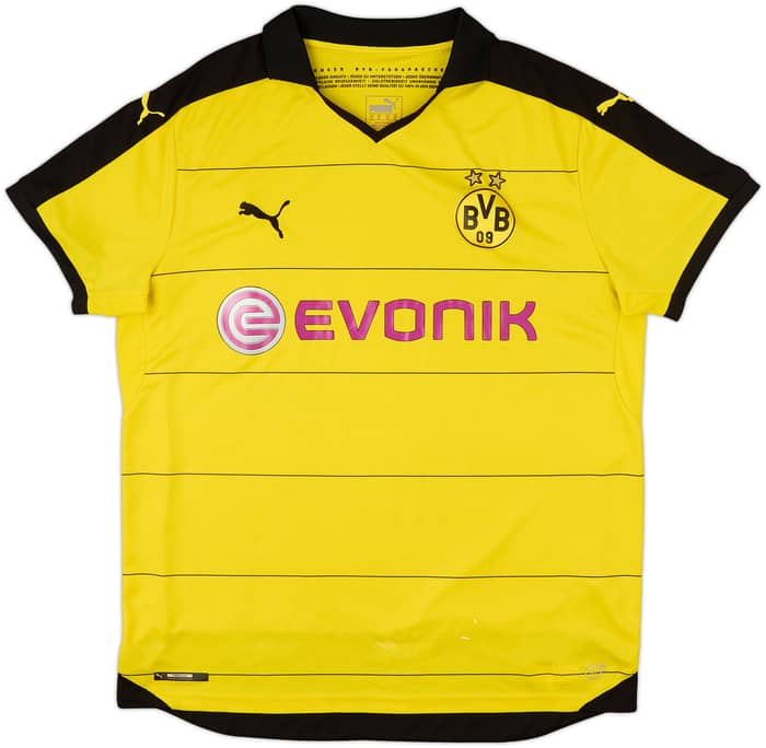 2015-16 Borussia Dortmund Home Shirt - 7/10 - (XL)
