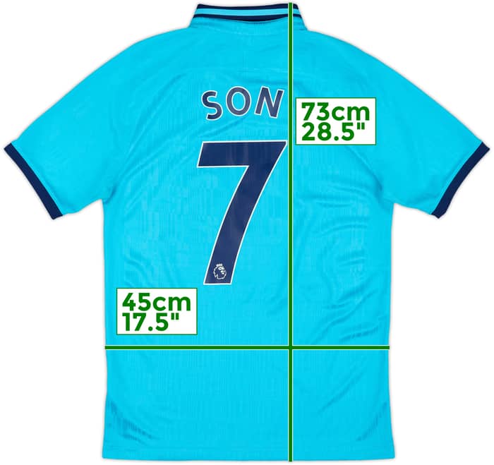 2019-20 Tottenham Third Shirt Son #7 - 9/10 - (S)