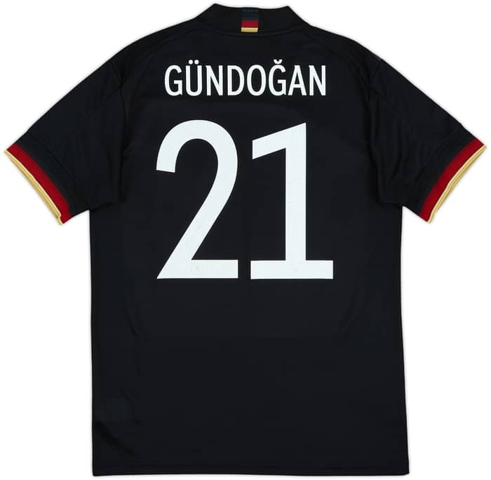 2020-21 Germany Away Shirt Gundogan #21 - 9/10 - (M)