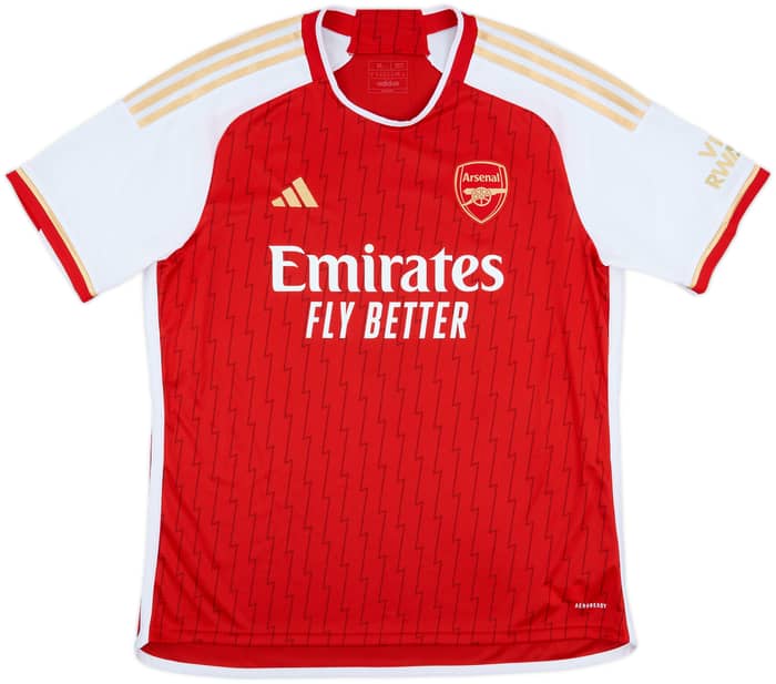 2023-24 Arsenal Home Shirt Rice #41 - 10/10 - (XL)