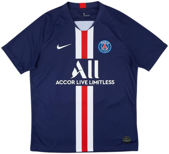 2019-20 Paris Saint-Germain Home Shirt Mbappe #7 - 8/10 - (L)
