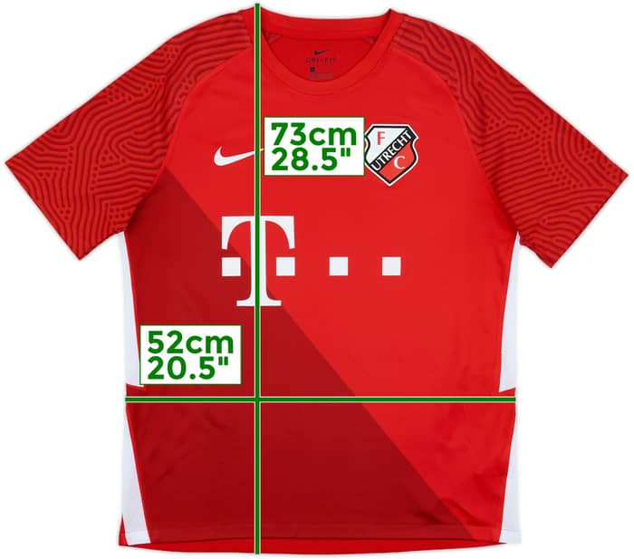 2021-22 Utrecht Home Shirt - 10/10 - (L)