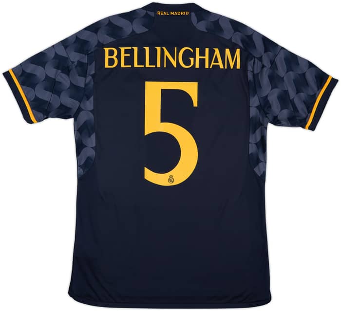 2023-24 Real Madrid Away Shirt Bellingham #5 - 10/10 - (M)
