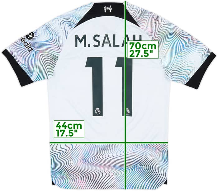 2022-23 Liverpool Away Shirt M.Salah #11 - 8/10 - (S)