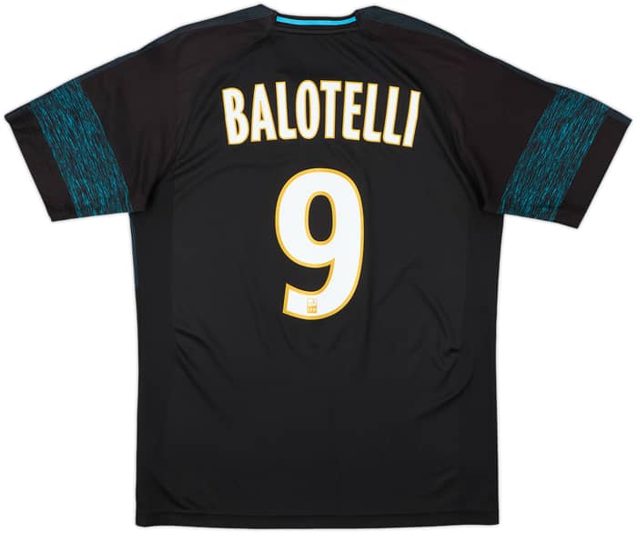 2018-19 Olympique Marseille Away Shirt Balotelli #9 - 8/10 - (M)