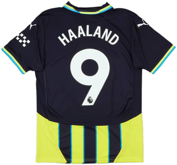 2024-25 Manchester City Away Shirt Halaand #9 - 10/10 - (S)