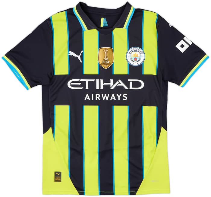 2024-25 Manchester City Away Shirt Halaand #9 - 10/10 - (S)