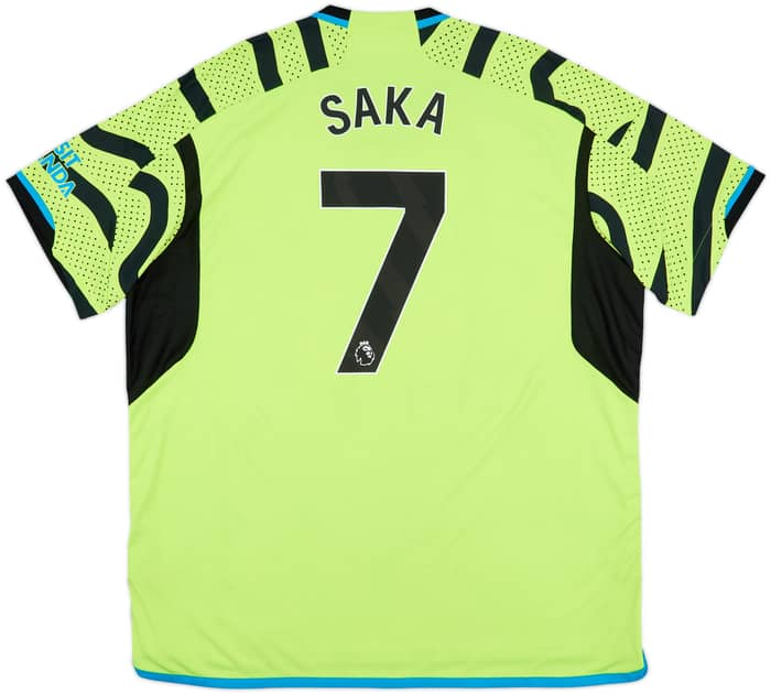 2023-24 Arsenal Away Shirt Saka #7 - 8/10 - (XXL)