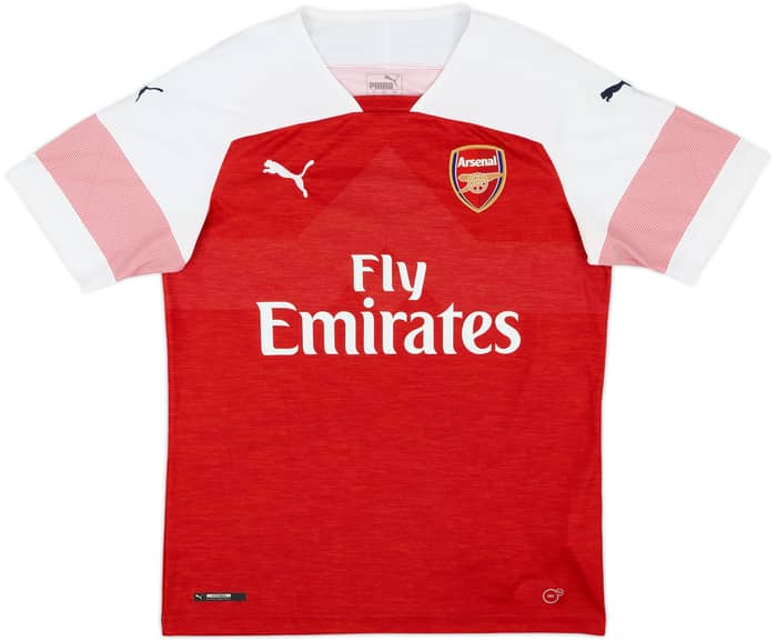 2018-19 Arsenal Home Shirt Saka #87 - 9/10 - (M)