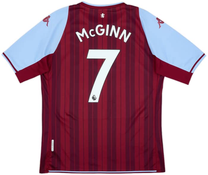 2021-22 Aston Villa Home Shirt McGinn #7 - 6/10 - (L)