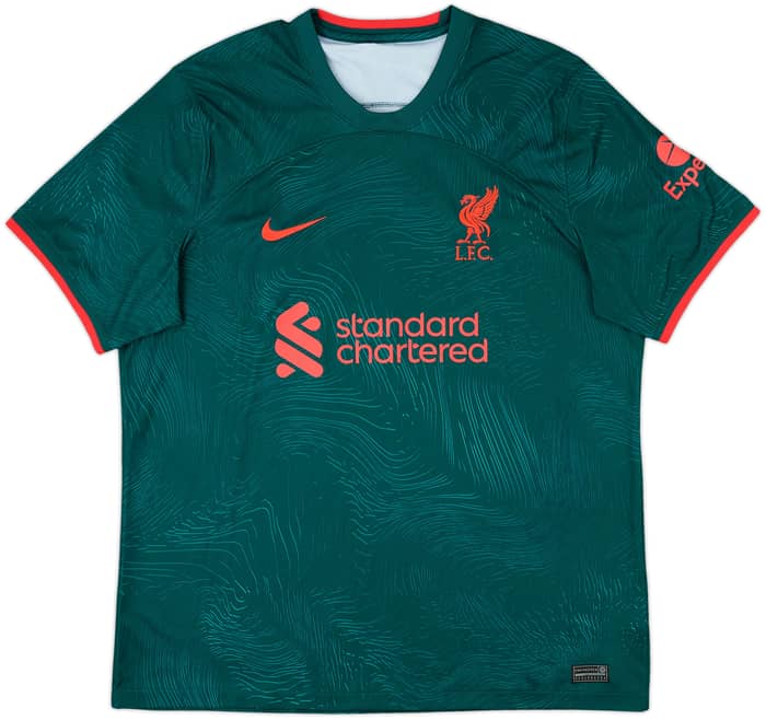 2022-23 Liverpool Third Shirt Virgil #4 - 8/10 - (XL)