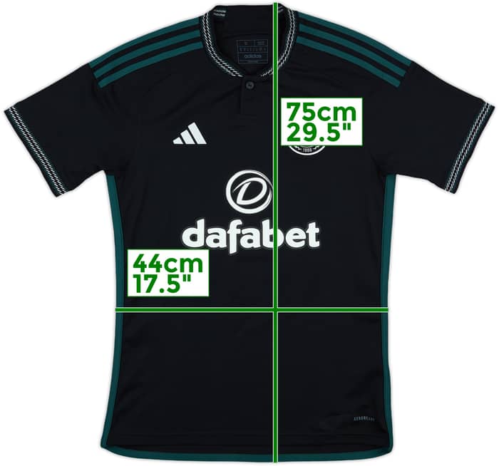 2023-24 Celtic Away Shirt - 10/10 - (S)