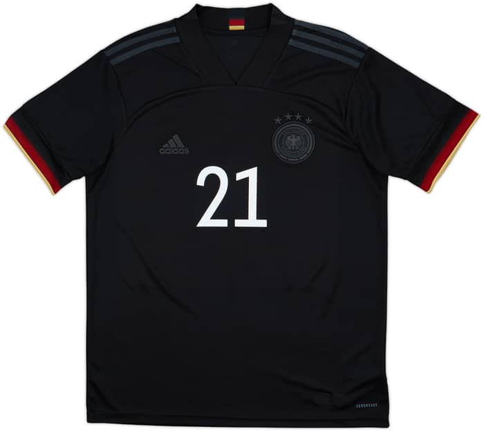 2020-21 Germany Away Shirt Gundogan #21 - 10/10 - (L)