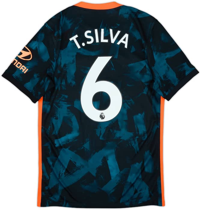 2021-22 Chelsea Third Shirt T.Silva #6 - 10/10 - (S)