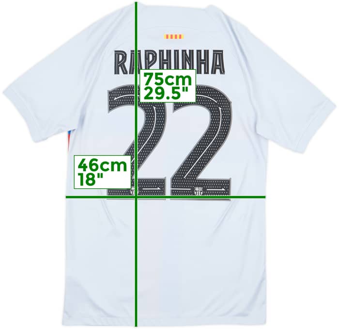 2022-23 Barcelona Third Shirt Raphinha #22 - 10/10 - (S)