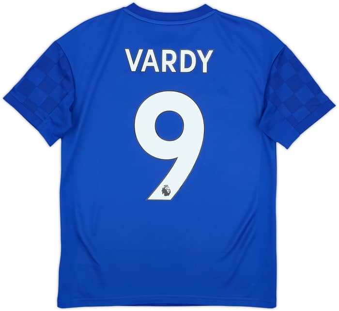 2019-20 Leicester Home Shirt Vardy #9 - 10/10 - (L.Boys)