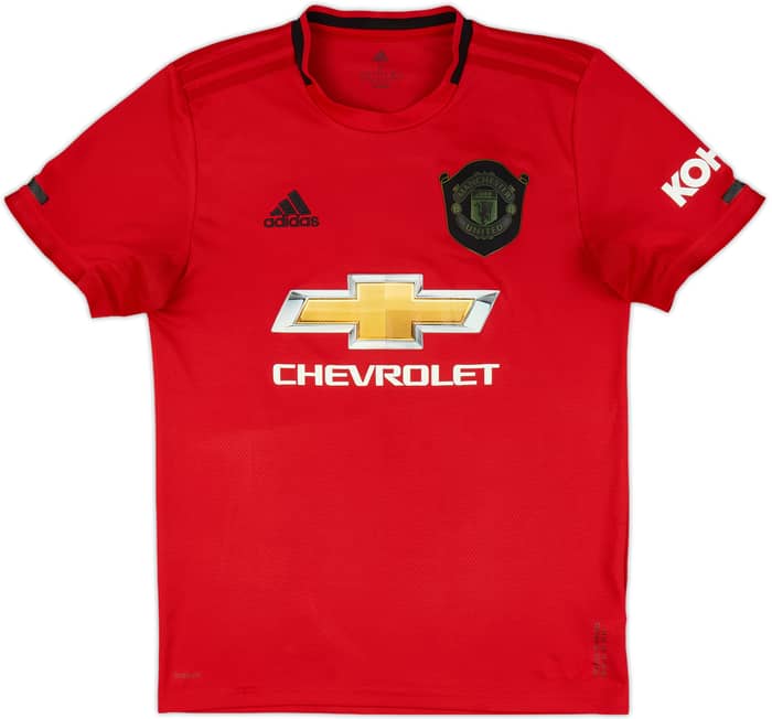 2019-20 Manchester United Home Shirt B.Fernandes #18 - 9/10 - (S)