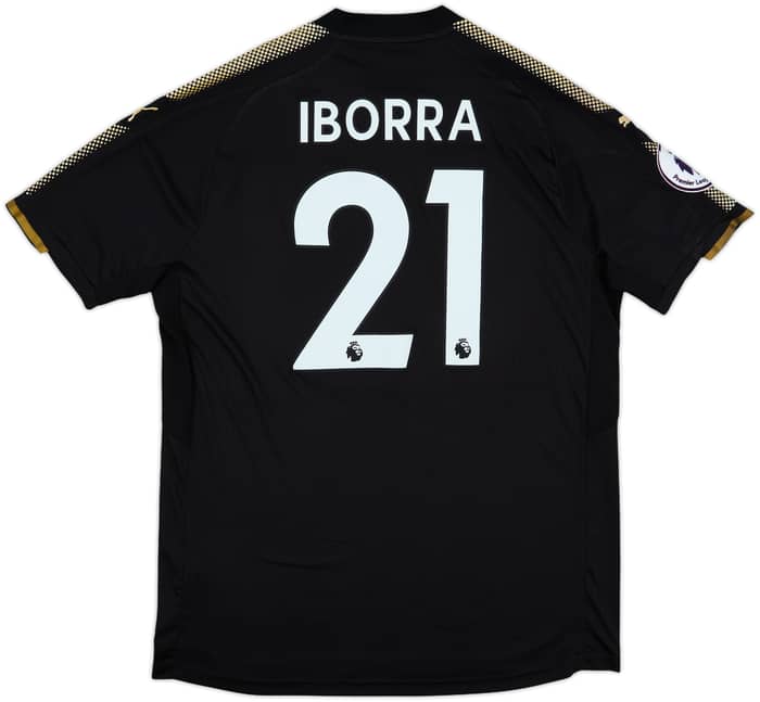 2017-18 Leicester Away Shirt Iborra #21 - 6/10 - (XL)