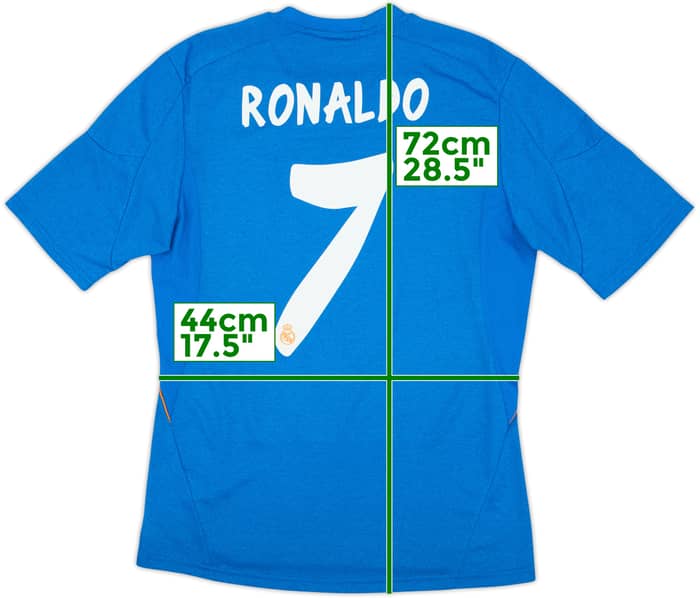 2013-14 Real Madrid Away Shirt Ronaldo #7 - 5/10 - (S)